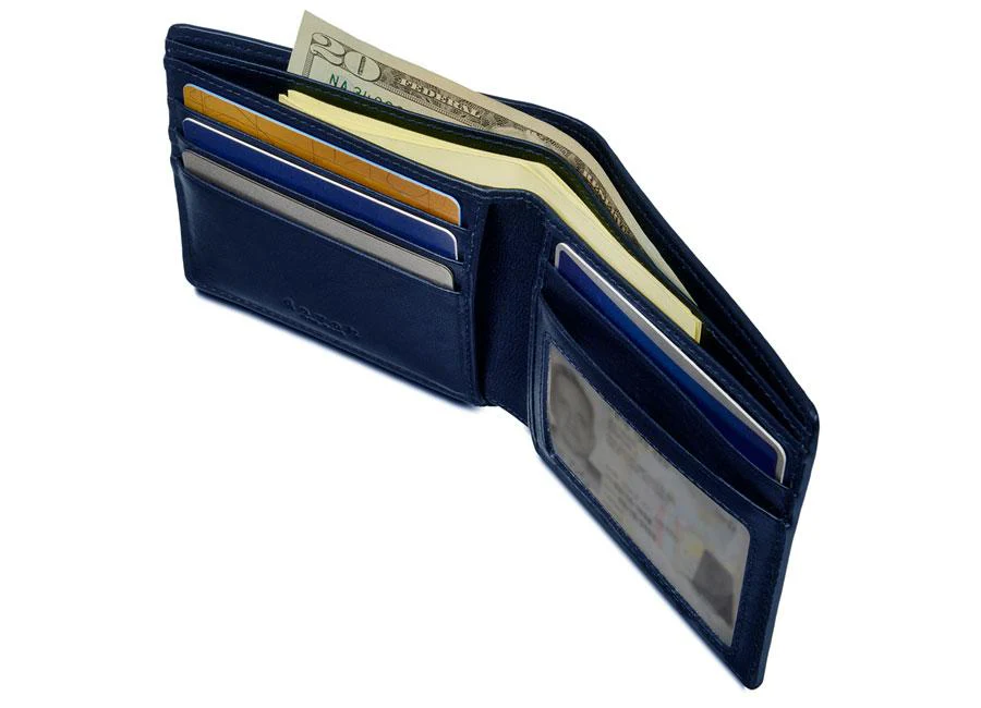 CLASSIC BILLFOLD - NAVY<br> Fits Everything - Image 4