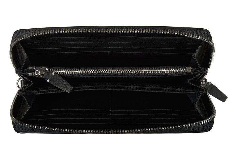 FULL ZIPPER WALLET - Black - Image 4