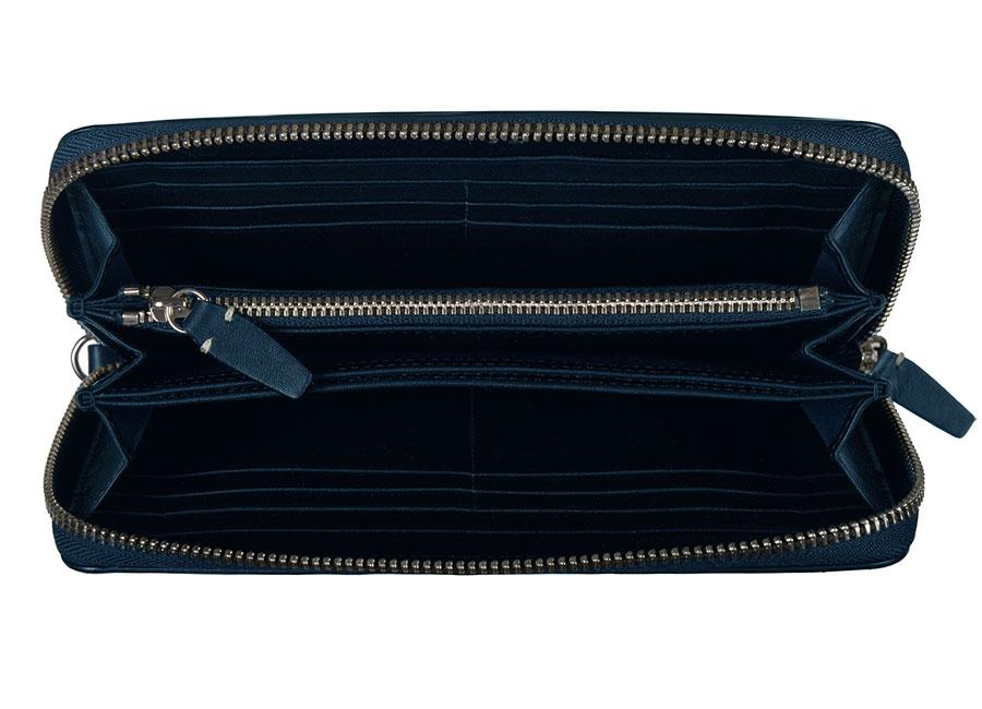 FULL ZIPPER WALLET - Navy - Image 4