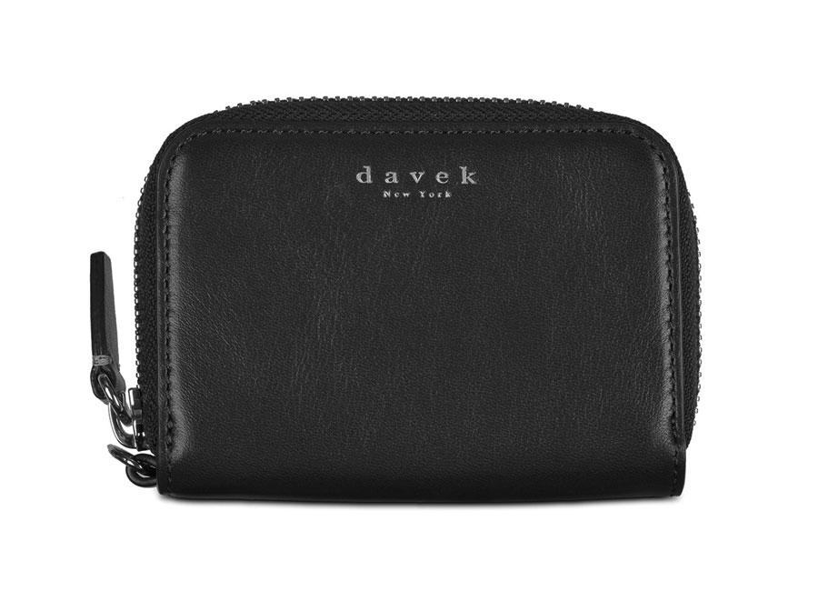 MINI ZIPPER WALLET - Black - Image 3