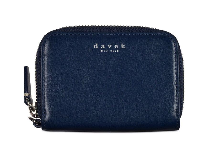 MINI ZIPPER WALLET - Navy - Image 3